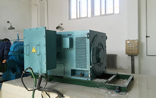 广水某水电站工程主水泵使用我公司高压电机